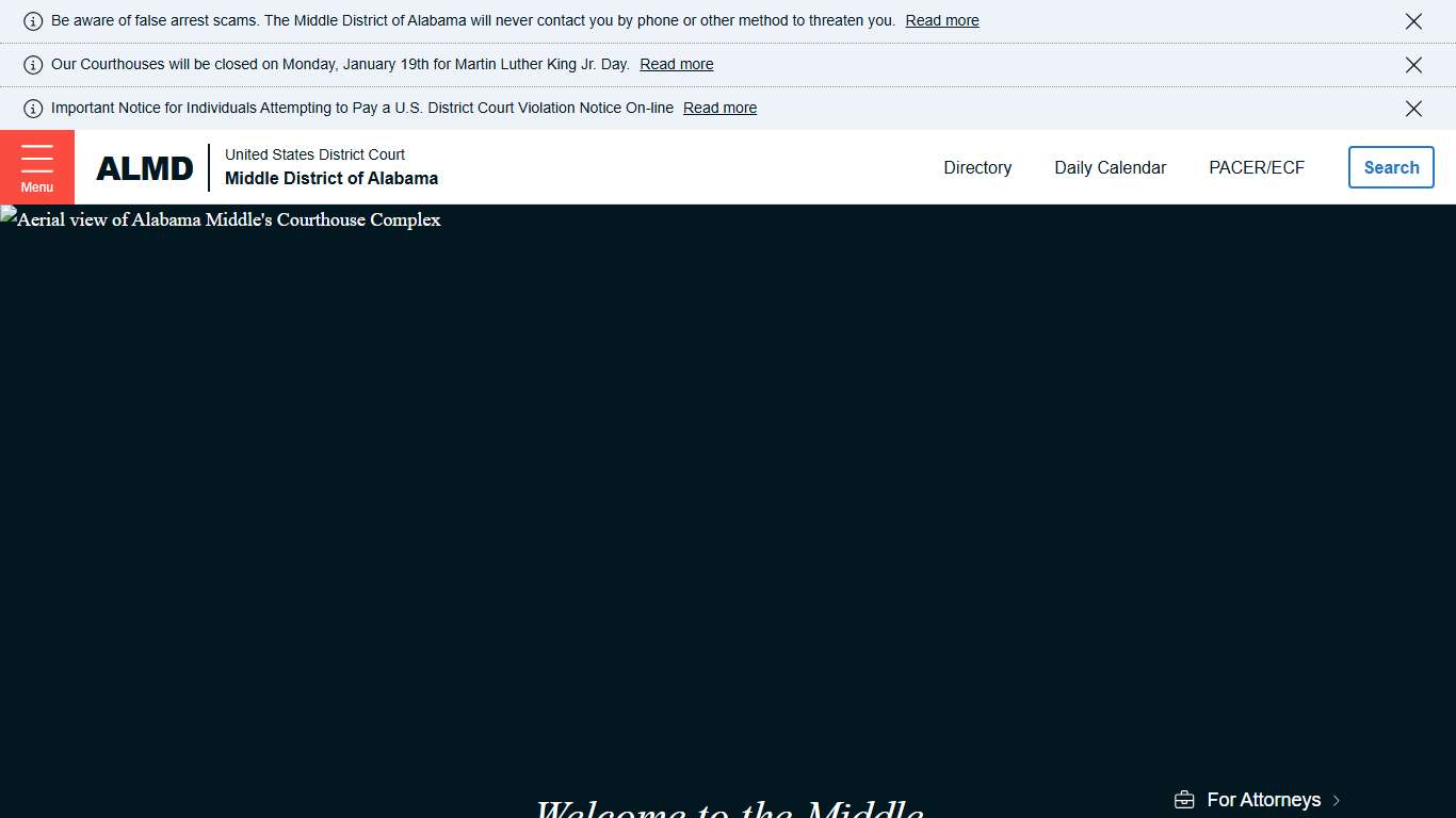 Homepage | United States District Court